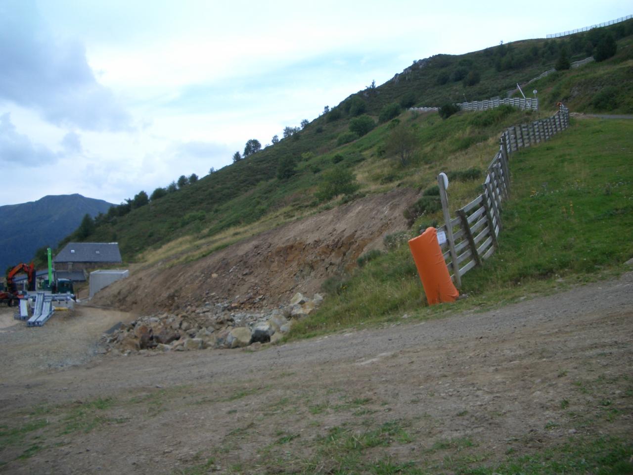 arrivée des alpins