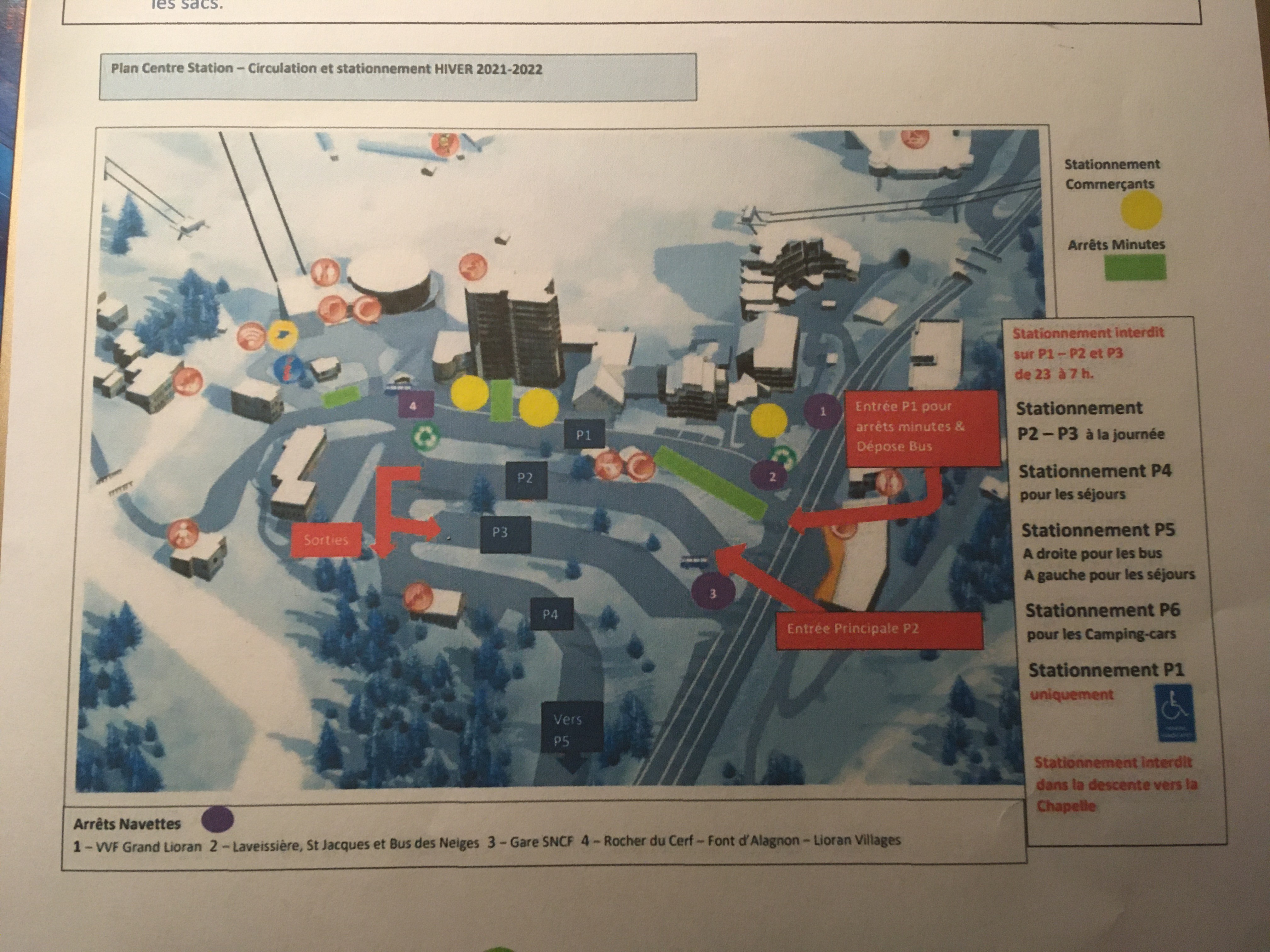 5 plan organisation des parkings