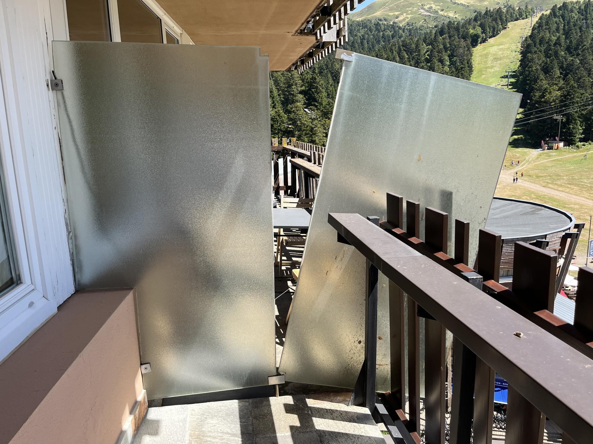balcon côté SUD  3 aout 2025